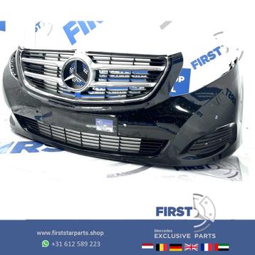 W447 Mercedes V KLASSE VOORBUMPER COMPLEET ZWART WIT GRIJS E beschikbaar voor biedingen