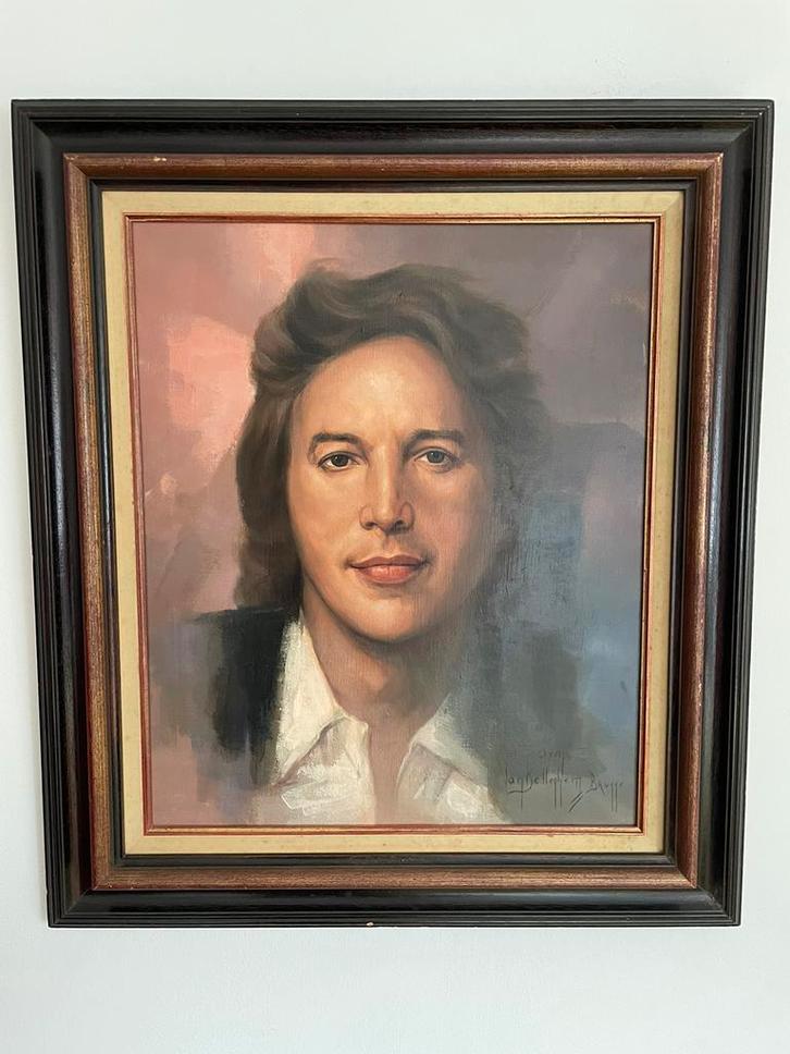 Schilderij Aimé Van Belleghem: “Will Tura”, Antiek en Kunst, Kunst | Schilderijen | Klassiek, Ophalen