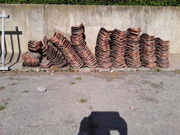 Boomse pannen, Doe-het-zelf en Bouw, Dakpannen en Dakbedekking, Ophalen of Verzenden, Zo goed als nieuw