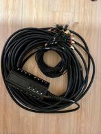 Snake Cordial XLR 16 in/4 uit. 30 meter, Muziek en Instrumenten, Kabels en Stekkers, Ophalen of Verzenden, Zo goed als nieuw, Microfoon