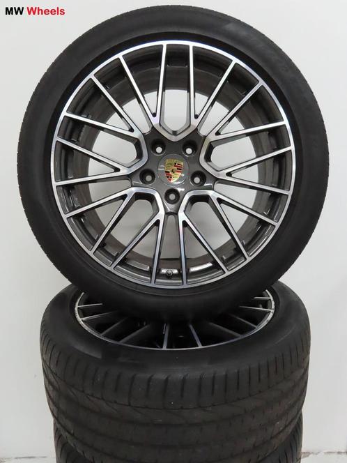 Porsche 21 inch Origineel velgen Cayenne SUV met zomerbanden, Auto-onderdelen, Banden en Velgen, Banden en Velgen, Zomerbanden