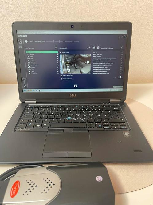 Diagnose Laptop Autos & Truck Dell E7450 i7 16 GB Ram DS150E, Auto diversen, Autogereedschap, Zo goed als nieuw, Ophalen of Verzenden