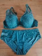 BH 85B & slip maat M, Kleding | Dames, Ondergoed en Lingerie, Ophalen of Verzenden, Groen, Setje