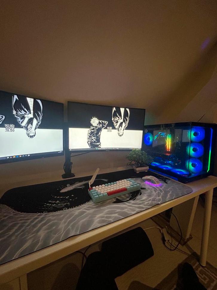 Game PC - Volledige Gaming Setup, Informatique & Logiciels, Ordinateurs de bureau, Neuf, SSD, 16 GB, Avec carte vidéo, Avec moniteur