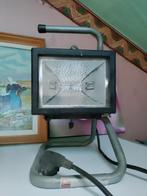 Phare halogène pour travaux intérieurs, Enlèvement ou Envoi, Utilisé, Lampe avec luminaire, Avec pied