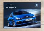 Volkswagen Scirocco R brochure / Prospekt DE 2011, Volkswagen, Ophalen of Verzenden, Zo goed als nieuw