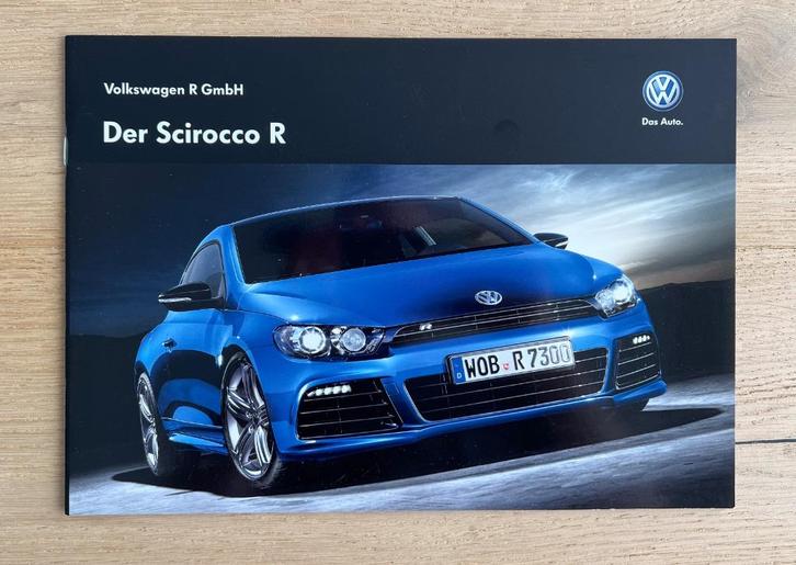 Volkswagen Scirocco R brochure / Prospekt DE 2011, Livres, Autos | Brochures & Magazines, Comme neuf, Volkswagen, Enlèvement ou Envoi