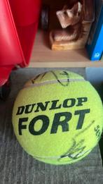 Middelgrote tennisbal met handtekeningen, Ophalen of Verzenden, Zo goed als nieuw