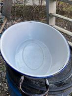 Bassine ovale émaillée vintage, Ophalen