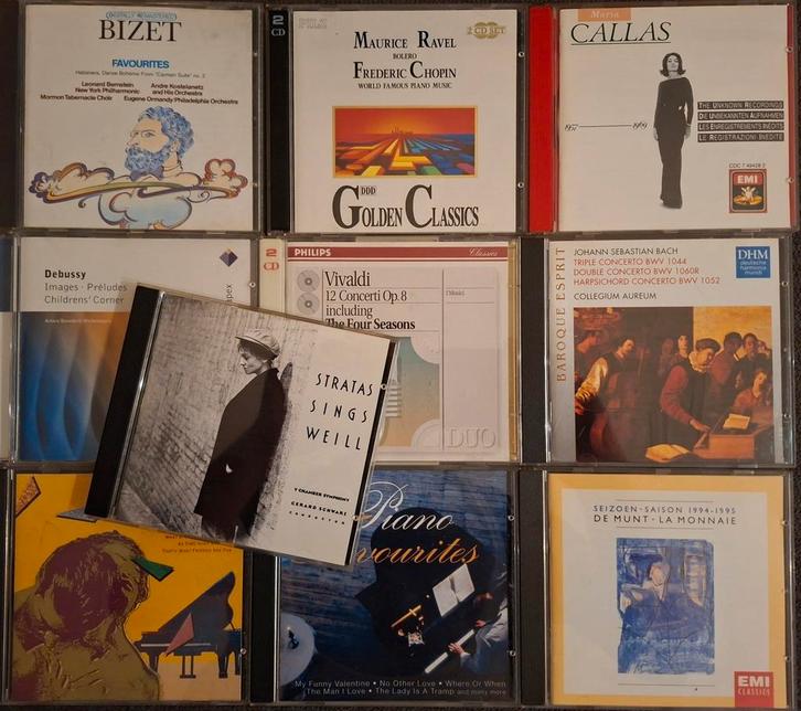 LOT DE CDS CLASSIQUES ! ! !, CD & DVD, CD | Classique, Utilisé, Chant, Moyen Âge et Renaissance, Coffret, Enlèvement ou Envoi