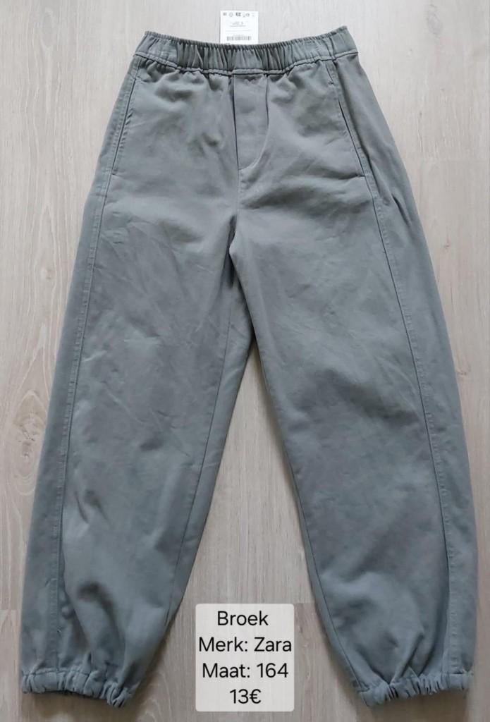Broek meisje: Zara maat 164 (NIEUW + LABEL), Enfants & Bébés, Vêtements enfant | Taille 164, Neuf, Fille, Pantalon, Enlèvement ou Envoi