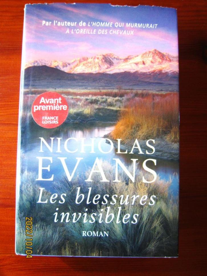 Boek „" Invisible Wounds "” van Nicholas Evans”, Boeken, Romans, Gelezen, Amerika, Verzenden