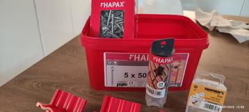 HAPAX 450 STUKS TERRASSCHROEVEN 5X50 beschikbaar voor biedingen