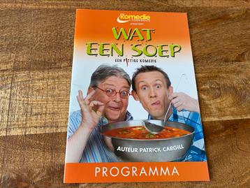Theater programmaboek WAT EEN SOEP 🎭🍵 beschikbaar voor biedingen