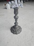 Antieke kandelaar tin, Antiek en Kunst, Ophalen of Verzenden