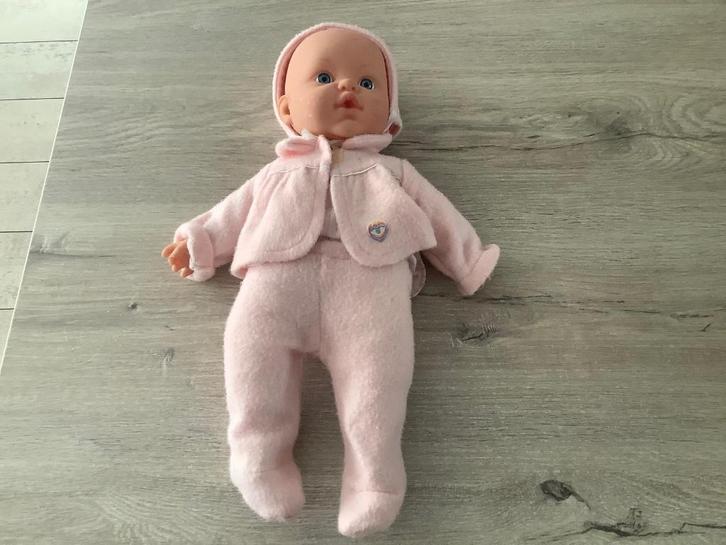 Baby speelgoed pop (44 cm), Verzamelen, Poppen, Zo goed als nieuw, Babypop, Ophalen of Verzenden