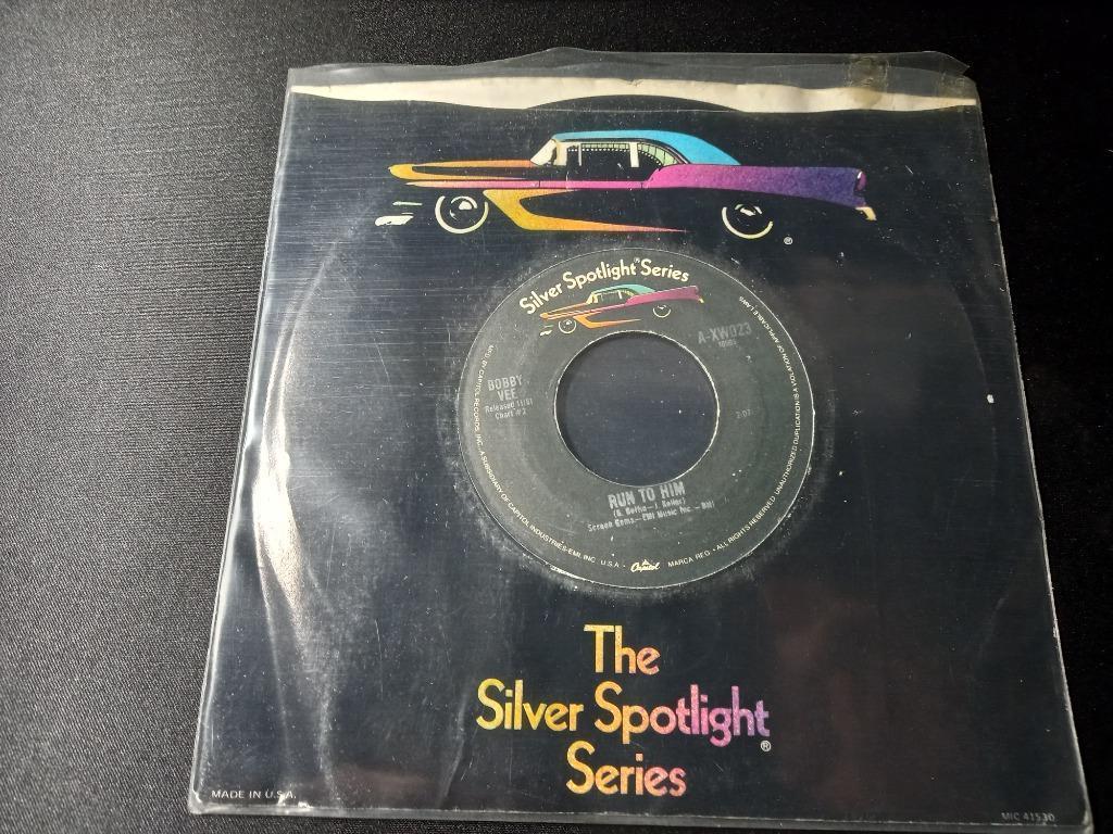 Bobby Vee ‎– Run To Him / Sharing You '7 Mint, Cd's en Dvd's, Vinyl Singles, Zo goed als nieuw, Single, Pop, 7 inch, Ophalen of Verzenden