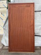 Bruin/Houten Deur, 215 cm of meer, Vouwdeur, Hout, Ophalen