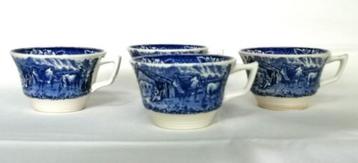 4 TASSES “B.F. ALPES” – Boch Frères – La Louvière beschikbaar voor biedingen