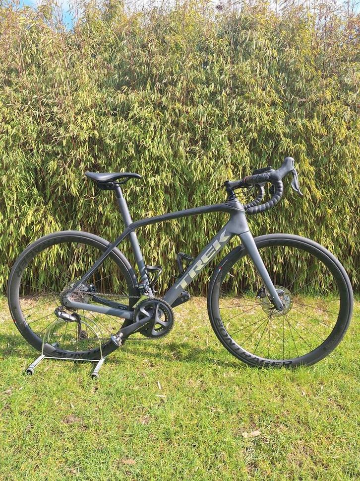 Trek Domane charcoal M54 SL 7, Fietsen en Brommers, Fietsen | Racefietsen, Zo goed als nieuw, Ophalen of Verzenden