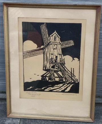 Lithographie signe Timmermans beschikbaar voor biedingen