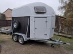 2-paards trailer, Dieren en Toebehoren, Ophalen, Gebruikt, Polyester, 2-paards trailer