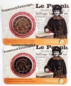 2 euro commerative 2023 '75 Jaar Vrouwen Kiesrecht', 2 euros, Série, Enlèvement ou Envoi, Belgique