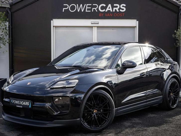 Porsche Macan 4 | Full Black | Pano | Luchtvering | Trekhaak, Auto's, Porsche, Bedrijf, Te koop, Macan, ABS, Airbags, Airconditioning