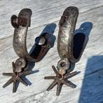 zeldzame antieke sporen paardrijden mooi bewerkt, Dieren en Toebehoren, Paardrijkleding, Ophalen of Verzenden, Zo goed als nieuw