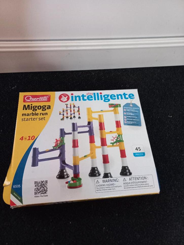 Quercetti Knikkerbaan Basic, Kinderen en Baby's, Speelgoed | Educatief en Creatief, Zo goed als nieuw, Bouwen, Ontdekken, Ophalen