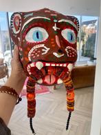 Handbeschilderde maskers, Antiek en Kunst, Antiek | Keramiek en Aardewerk, Ophalen