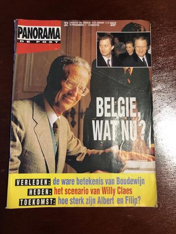 Koning Boudewijn | Panorama 3 aug 1993 | België, wat nu?