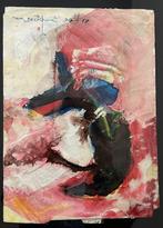 WILLY VAN EECKHOUT - PALIMPSESTEN - 94-19, Antiek en Kunst, Kunst | Schilderijen | Modern, Ophalen of Verzenden
