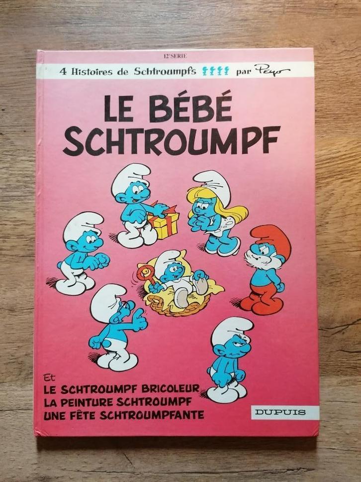 Le bébé schtroumpf (E.O)., Boeken, Stripverhalen, Zo goed als nieuw, Eén stripboek, Ophalen of Verzenden