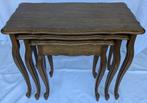 3 tables basses gigogne en bois, Ophalen