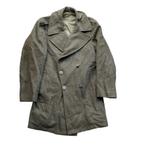 WWII US Wool Overcoat Named, Ophalen of Verzenden