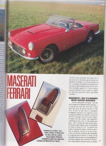 Ferrari 250 GT Cabriolet Vignale voiture de collection beschikbaar voor biedingen