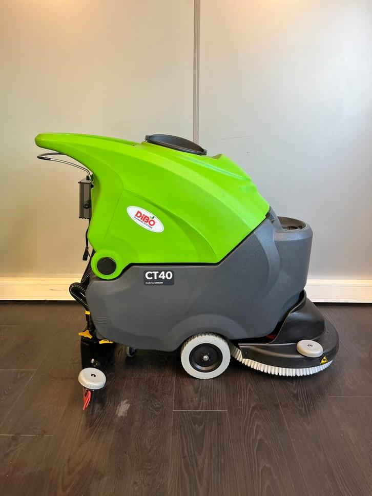Schrobmachine | Dibo CT40 | Achterloop schrobzuigmachine, Doe-het-zelf en Bouw, Reinigingsmachines, Gebruikt, Ophalen of Verzenden