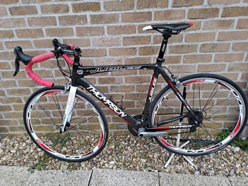 Full carbon Thompson Jubilee, ideale 1ste racefiets, Fietsen en Brommers, Fietsen | Racefietsen, Zo goed als nieuw, 28 inch, Carbon