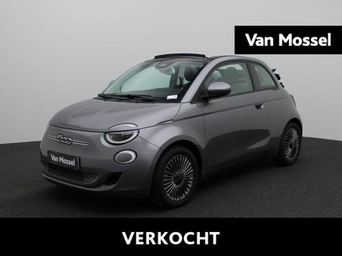 Fiat 500 C Icon 42 kWh Cabrio | ECC | Navi | LMV | Cabrio |, Auto's, Fiat, Bedrijf, Te koop, 500C, ABS, Airbags, Airconditioning