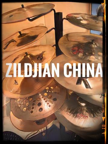China Cymbal Collection – Zildjian, Sabian, Wuhan & More
