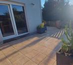 30 M2 Dalles terrasse Marlux beige 40x40, Beton, Gebruikt, Gecoat, 10 m² of meer