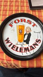 Forst Wielemans emaille plateau dienbord, Verzamelen, Biermerken, Ophalen, Zo goed als nieuw