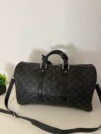 Louis Vuitton - Keepall 45, Ophalen of Verzenden, Zo goed als nieuw, Zwart, Overige typen