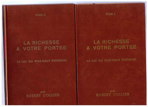Rijkdom binnen handbereik - Robert Collier - 2 delen 1962, Boeken, Filosofie, Zo goed als nieuw, Algemeen, Ophalen of Verzenden