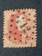 Leopold I gestempeld zie foto's, Ophalen of Verzenden, Gestempeld