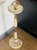 Vintage marmeren asbak op voet, Antiek en Kunst, Ophalen