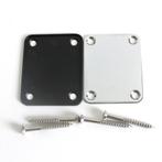 Chrome Neck Plate + Neck Plate Cushion + vis, Musique & Instruments, Enlèvement ou Envoi, Neuf, Guitare électrique