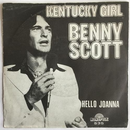 Benny Scott - Kentucky girl   - Monopole -, Cd's en Dvd's, Vinyl Singles, Single, Pop, 7 inch, Ophalen of Verzenden