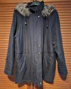 Dames winterjas kap pels, Zwart, Maat 42/44 (L), Ophalen of Verzenden, Woman's Wear